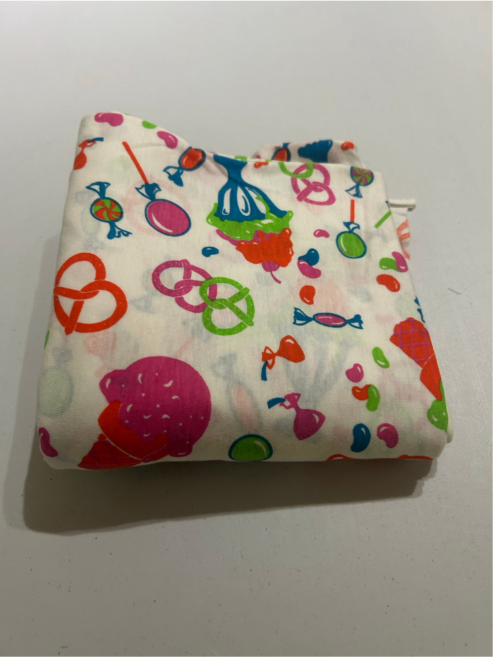 Fabric: 1.3 Yards of Candy Print Fabric Multi-color Candy Print